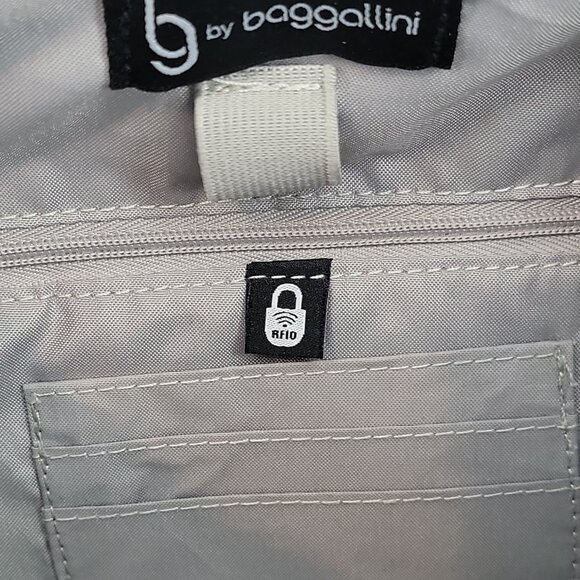 Baggallini Nylon Crossbody Shoulder Bag – Navy – RFID Security – Lightweight - Picture 7 of 7